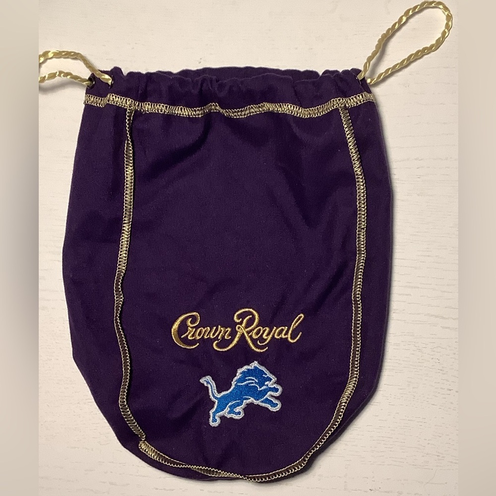 Detroit Lions Crown Royal Bag